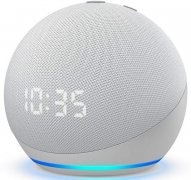 Amazon Echo Dot (4th Gen) with clock